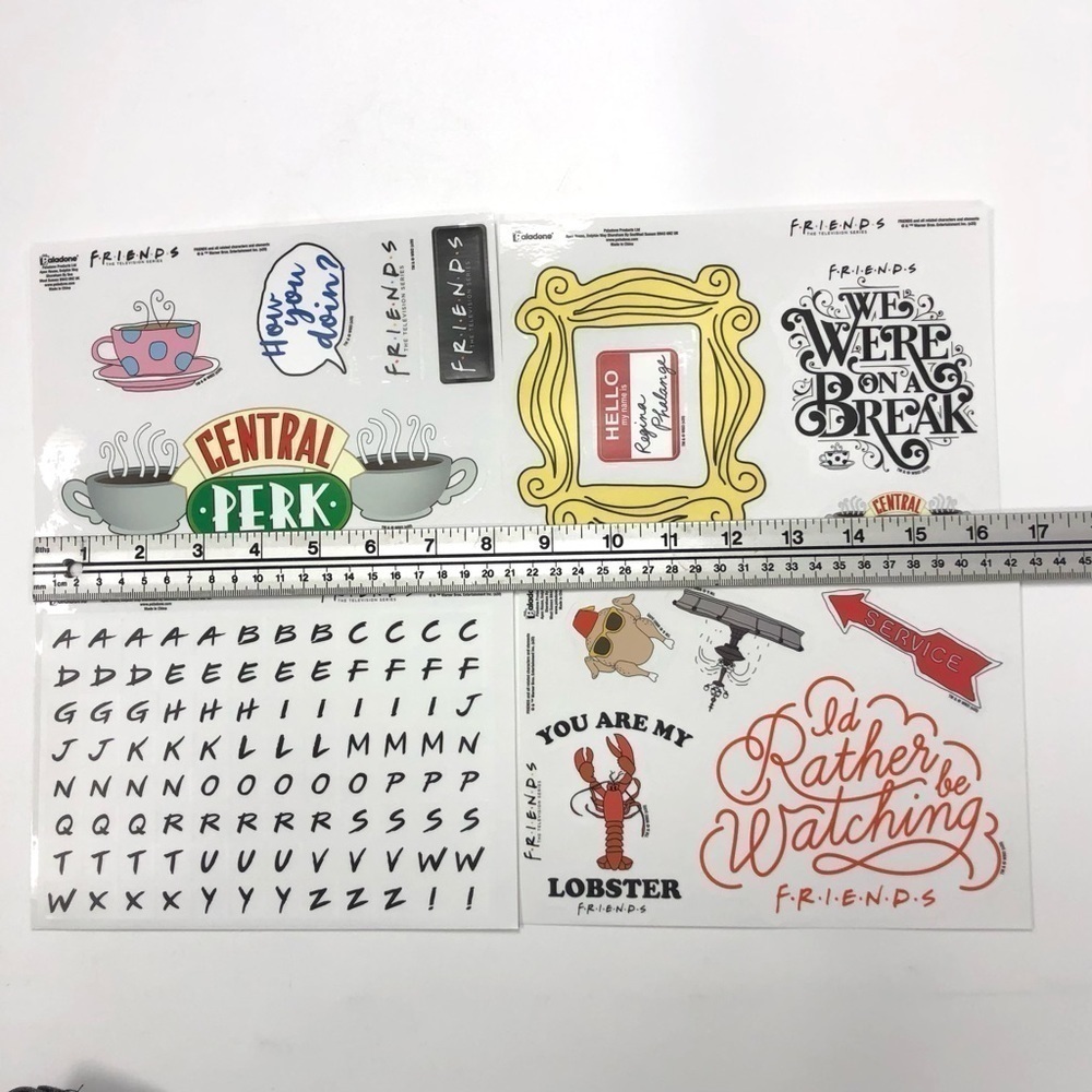 Friends the TV Series Gadget decals - Picture 3 of 3